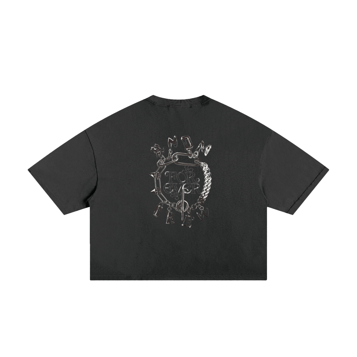 Classic Frayed Boxy Tee